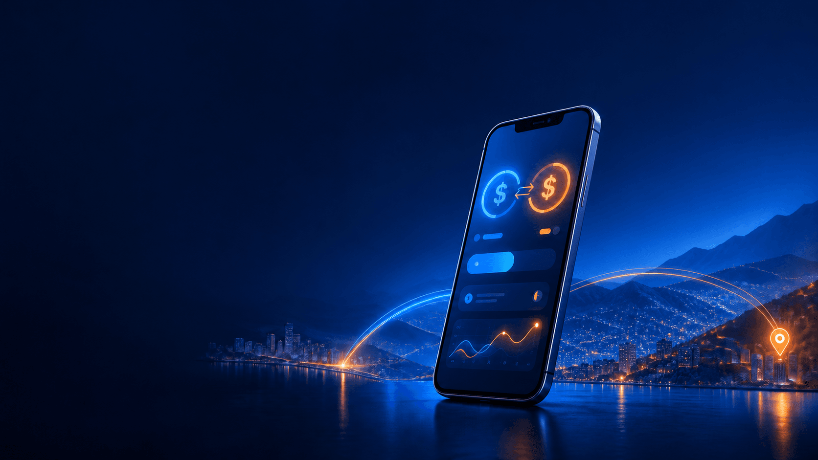 Transferencia digital de dinero desde Colombia y LATAM